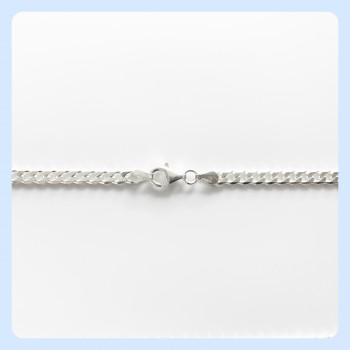 Sterling silver curb chain...