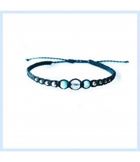 Larimar bracelet silver /...